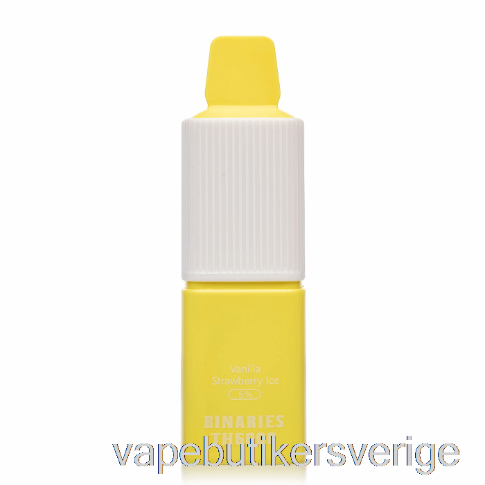 Vape Sverige Horizon Binärer Th6000 Engångsvanilj Jordgubbsis